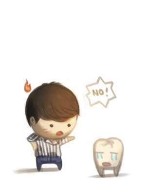 然后勉强自己做。