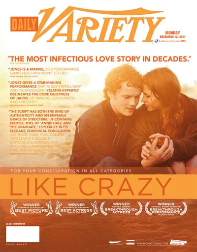 爱疯了 Like Crazy (2011)