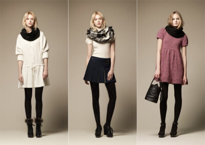 永不褪色的经典英伦风 BURBERRY Blue Label 2011年秋冬 LookBook