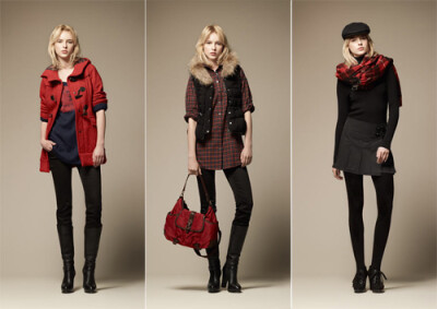永不褪色的经典英伦风 BURBERRY Blue Label 2011年秋冬 LookBook