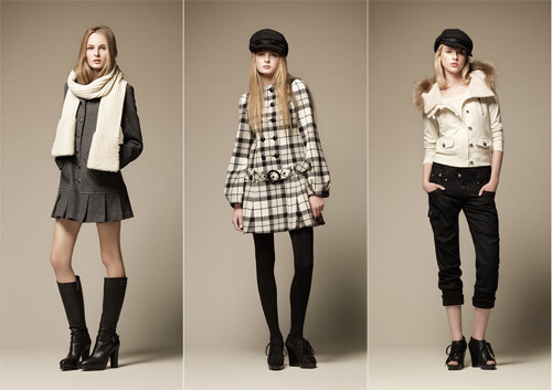 永不褪色的经典英伦风 BURBERRY Blue Label 2011年秋冬 LookBook
