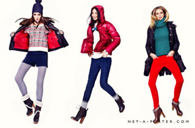 可爱斗篷的多彩秋冬 Winter In A Flash by Net-A-Porter