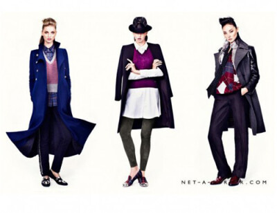 可爱斗篷的多彩秋冬 Winter In A Flash by Net-A-Porter