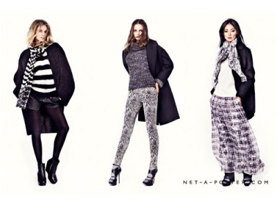 可爱斗篷的多彩秋冬 Winter In A Flash by Net-A-Porter