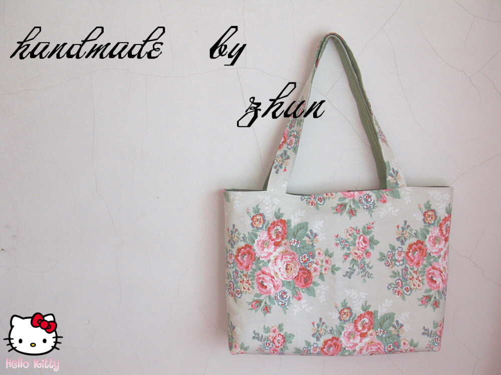 我的#手工日记#原创设计 手工 cathkidston 帆布包 http://item.taobao.com/item.htm?id=14871844936