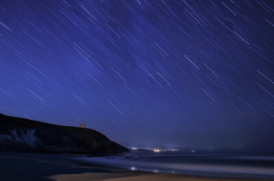 沙滩，城市，星空！