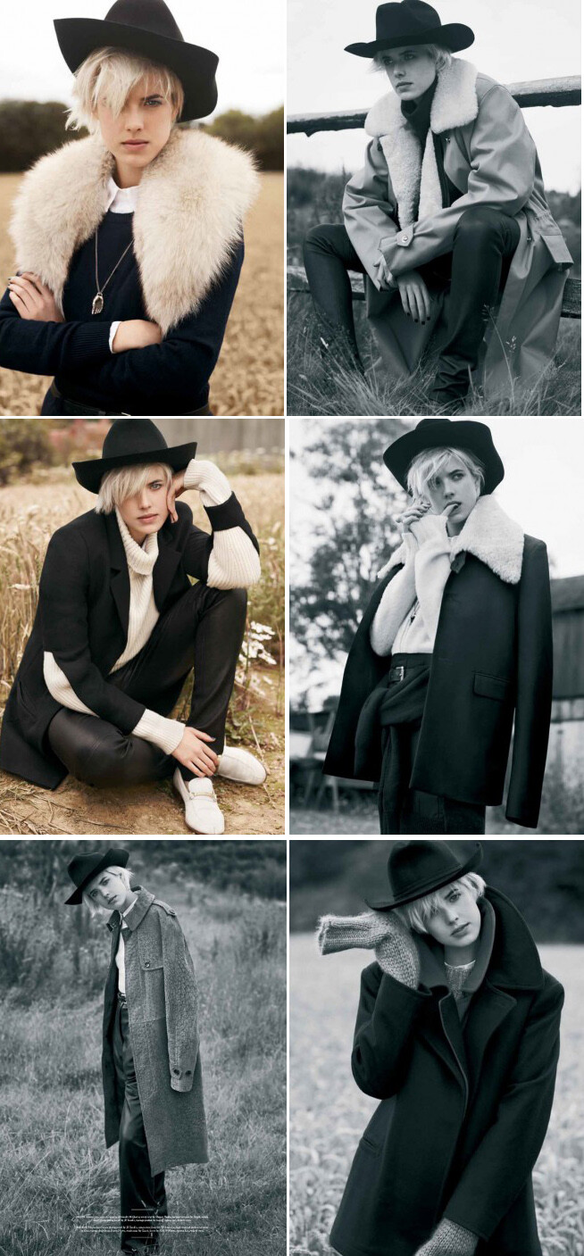 Agyness Deyn by Ben Weller for Twin #5