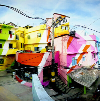 多彩的热内卢贫民窟