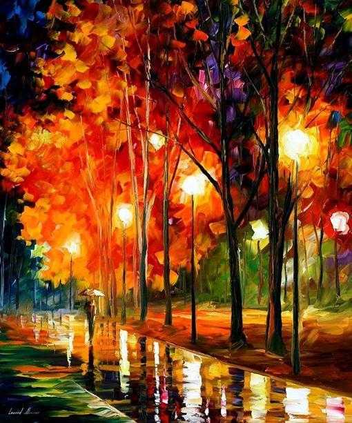 【Leonid Afremov 油画系列】2..