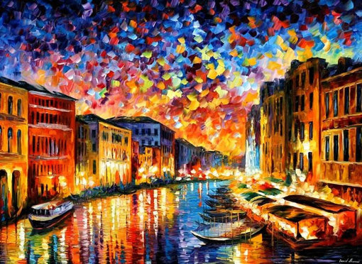 【Leonid Afremov 油画系列】11..