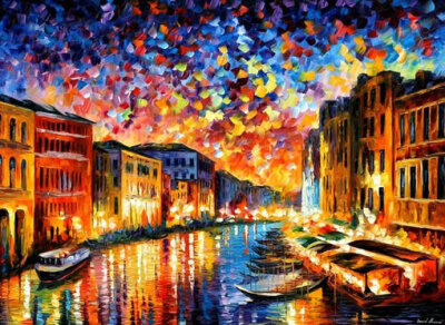 【Leonid Afremov 油画系列】11..