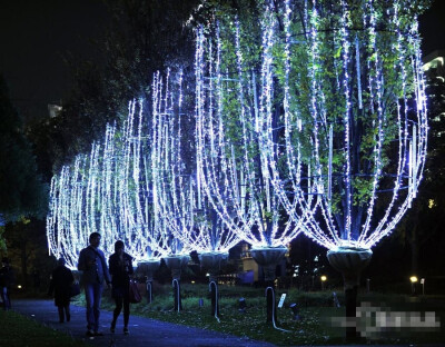 据悉，很多日本青年都把圣诞节当成情人节来过。在平安夜的东京街头，很容易发现手拉手甚至在街头拥吻的年轻情侣。