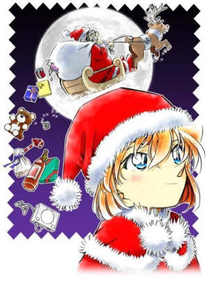 大家一起来过圣诞节呀~~~《柯南》