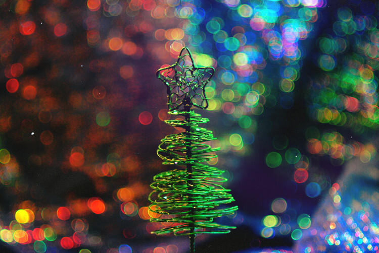 iridescent Christmas