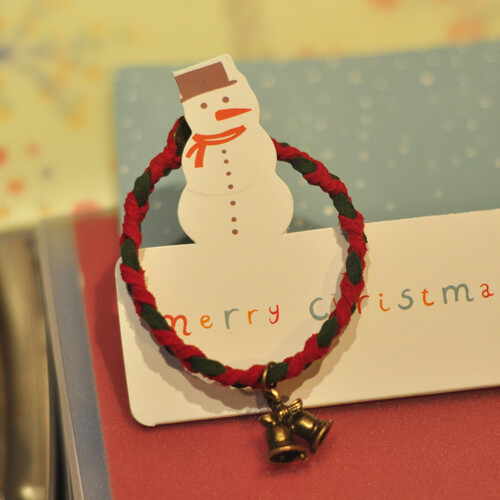 【圣诞节，你是哪个范儿】圣诞节定制小铜铃手链