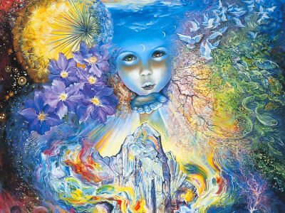 Josephine Wall - Child of the Universe