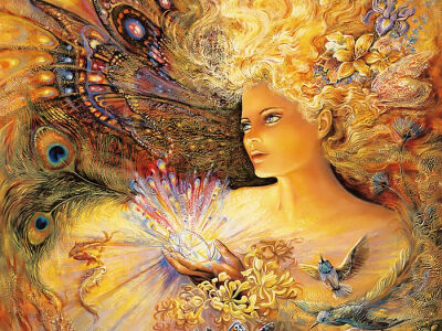 Josephine Wall - Crystal of Enchantment