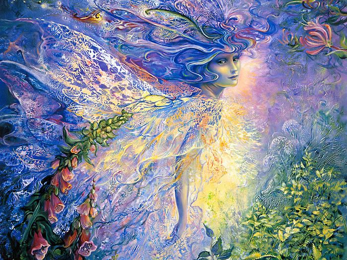 Josephine Wall - I Think I Saw a Fairy