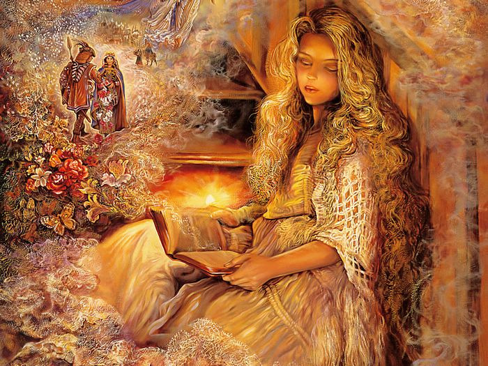 Josephine Wall - Stairway of Dreams