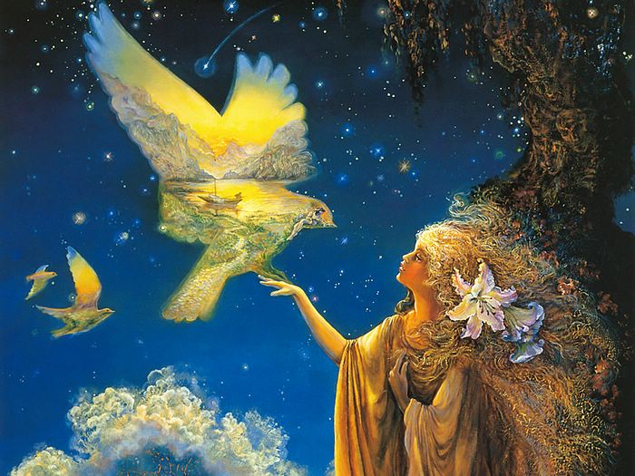 Josephine Wall - Winged Vision