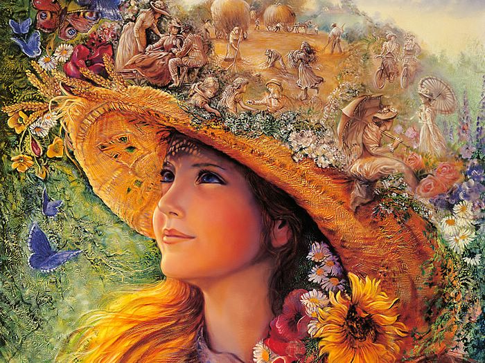 Josephine Wall—Bygone Summers