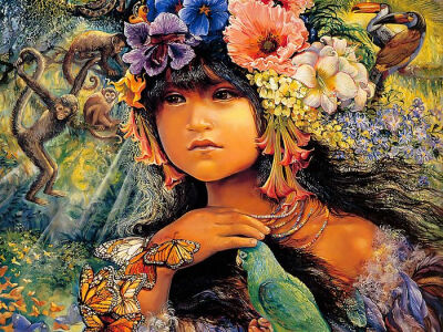 Josephine Wall—Princess of the Amazona