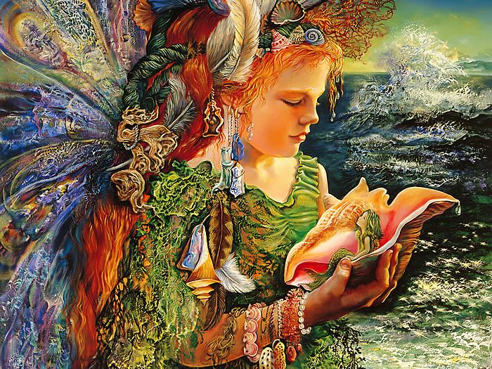 Josephine Wall-Beachcomber Fairy