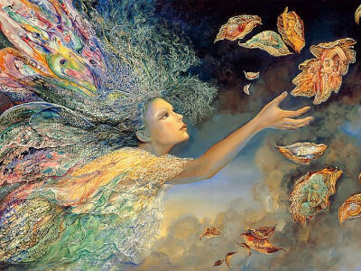 Josephine Wall-Catching Wishes