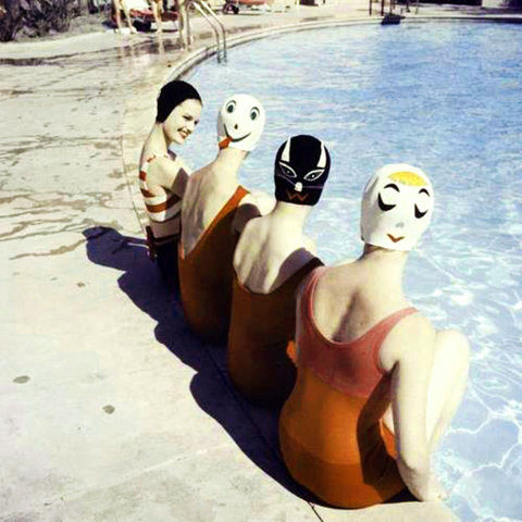 乱可爱的泳帽嘛！！！