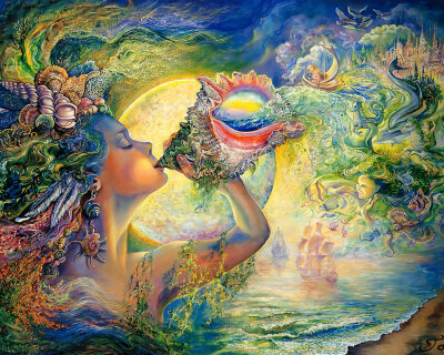 Josephine Wall - Ruf des Meeres