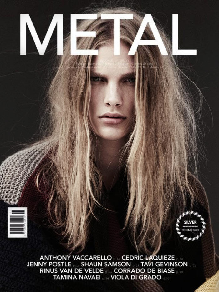 Ilse de Boer for Metal Magazine 2011年冬季刊封面