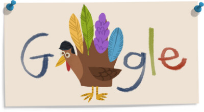 Thanksgiving 2011， Nov 24, 2011，posted by Willie Real位置: United States標記: Pop Culture, Turkey, National Holiday, Feathers, Hand, Animation, Interactive