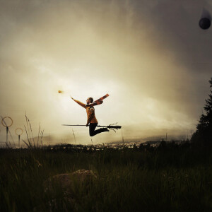 我也真想有这样子魔法....