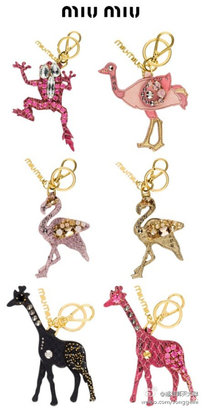Miu Miu 2011 Christmas Keychain~~~http://t.cn/SIhSgV