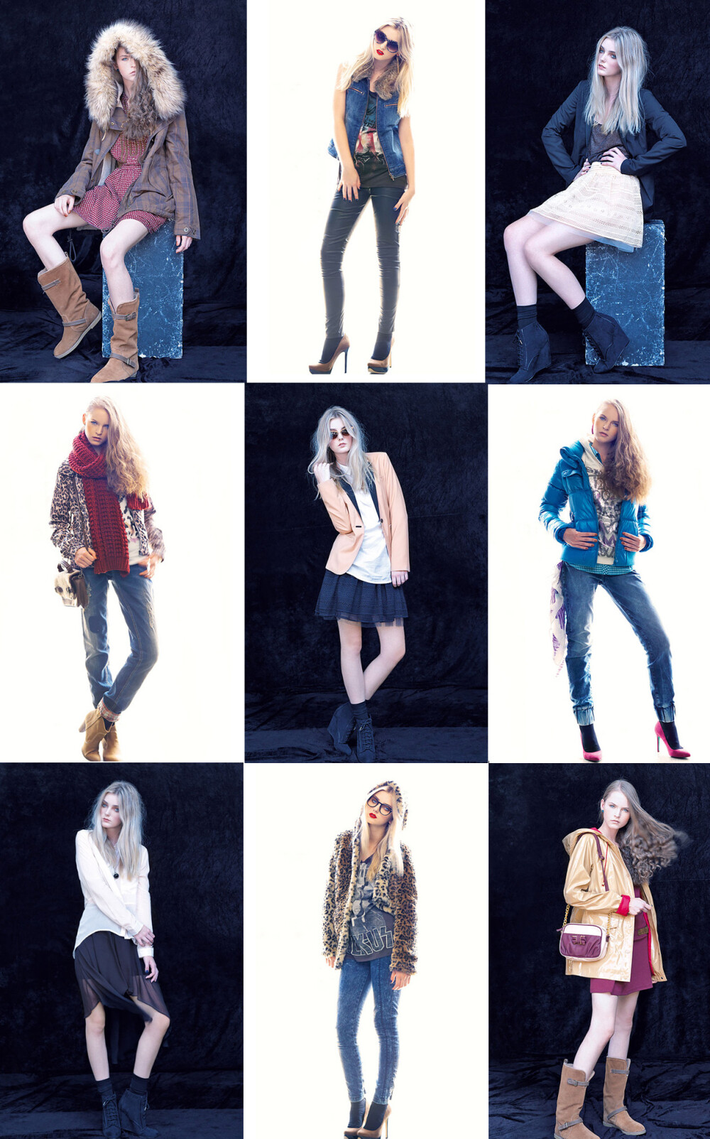 bershka 2011 9月 LookBook