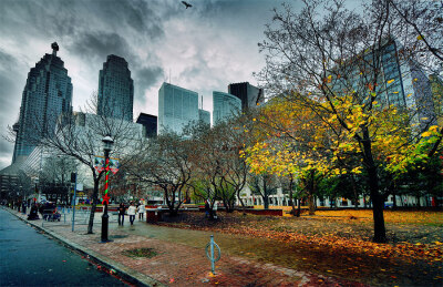 Toronto streets | street, people, hdr, Toronto, Canada