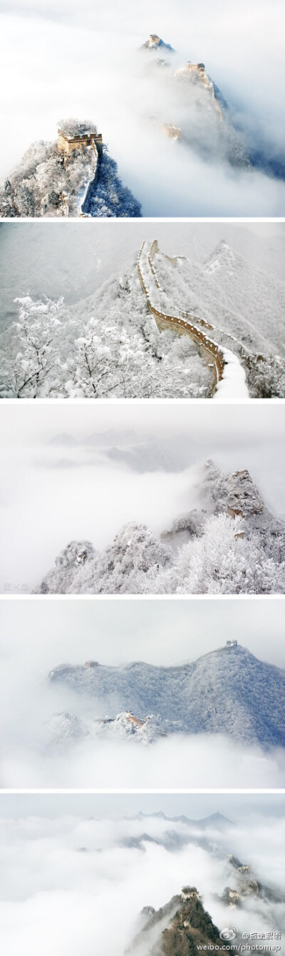 箭扣长城雪景