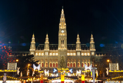 "Christmas Rathaus" by Alex Kovalev