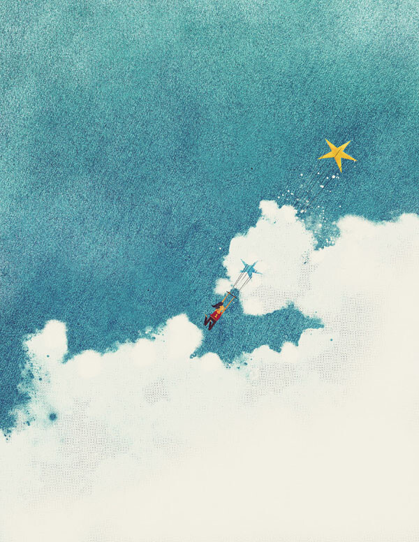 抓住流星。（From Dan Matutina）