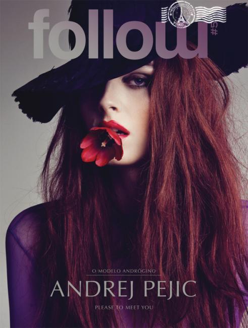  Andrej Pejic for Follow #5 Cover