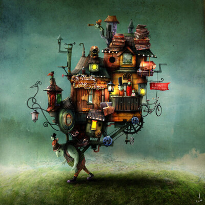 Alexander Jansson，瑞典插画师