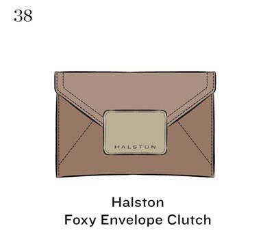 Halston Foxy Envelope Clutch