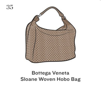 Bottega Veneta Sloane Woven Hobo Bag