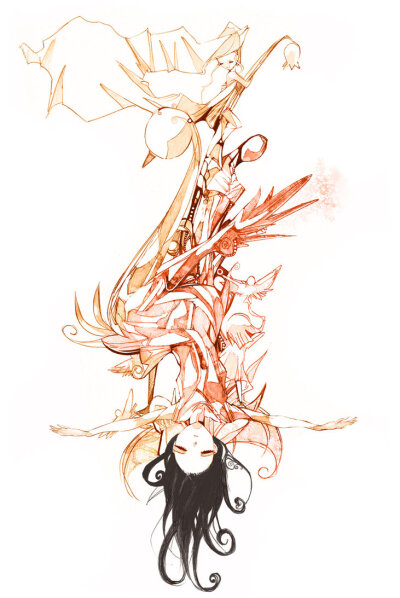 来自Nanohikakou的一组描绘少女的漫画作品欣赏