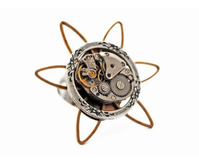 Steampunk Ring- Sphinx, The Steampunk Star