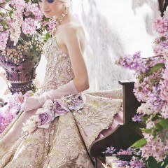 花团锦簇下的婚纱.Stella de Libero Color Wedding Dresses