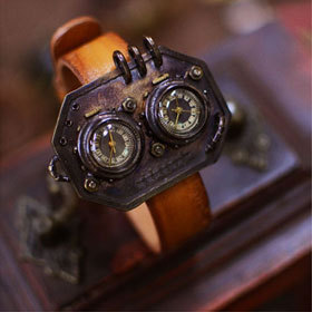 纯手工设计JHA 外星人手表