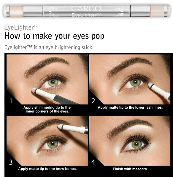 How to make your eyes pop.提亮，塑造眼睛的立体感。