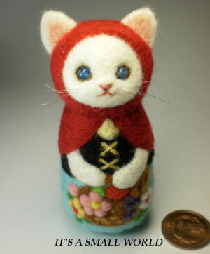 俄罗斯猫娃娃....日本 tenbin62jp 手做羊毛达人....9