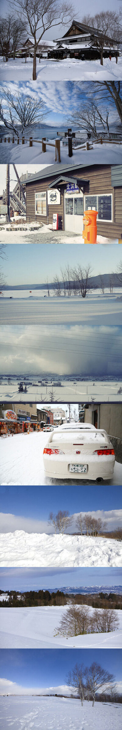 冬天，让我们一起去北海道看雪吧！